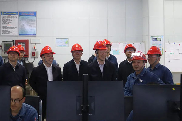 市政协副主席、应急管理局局长李华桂带队到公司调研